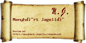 Menyhért Jagelló névjegykártya